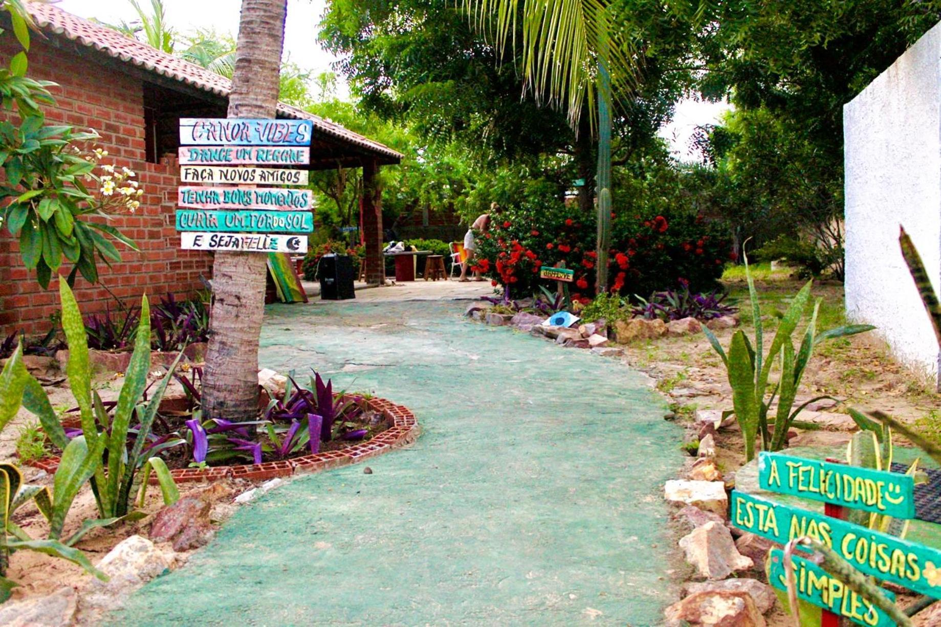 Canoa Roots Hostel & Camping Canoa Quebrada Eksteriør billede