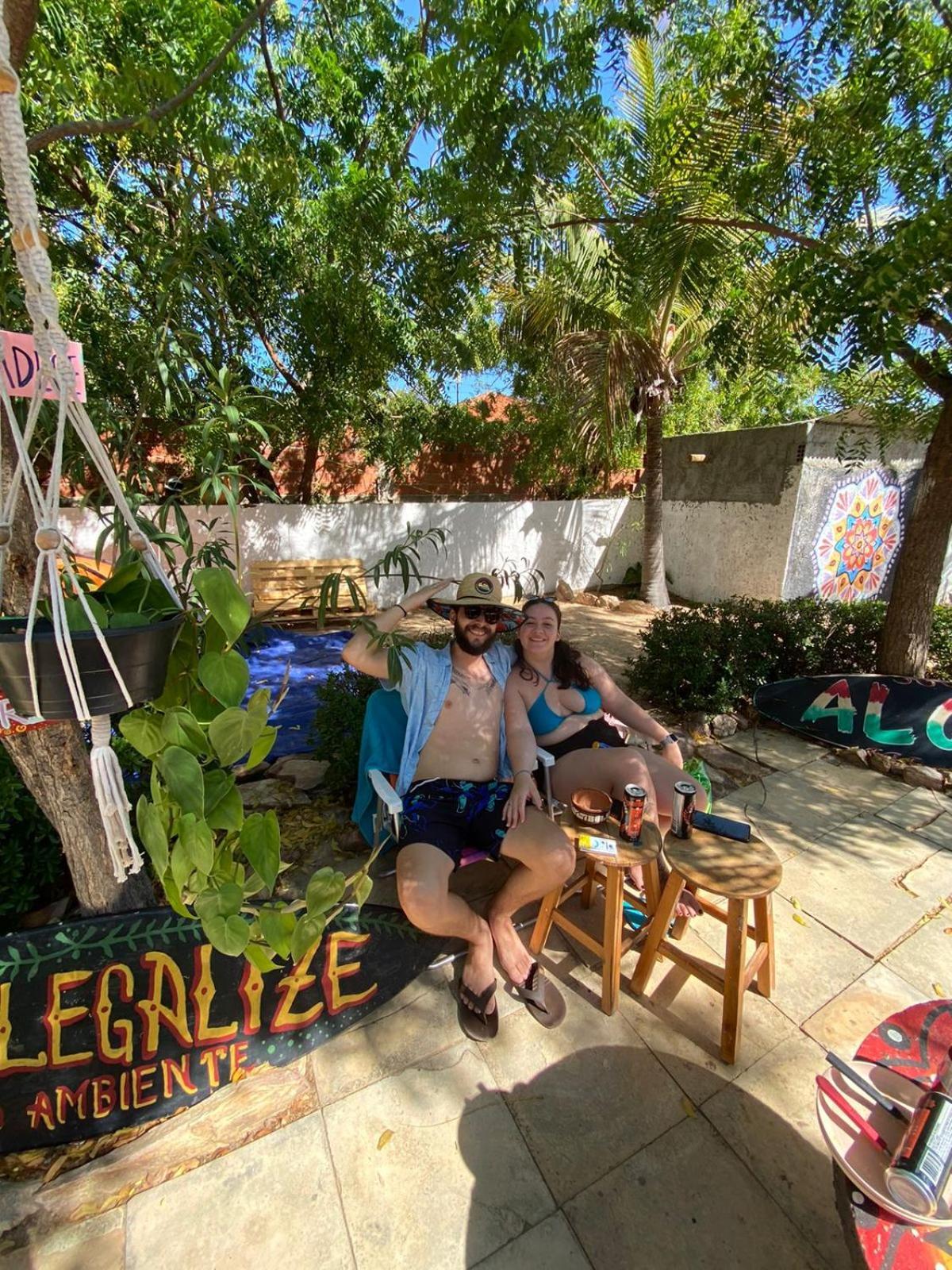 Canoa Roots Hostel & Camping Canoa Quebrada Eksteriør billede