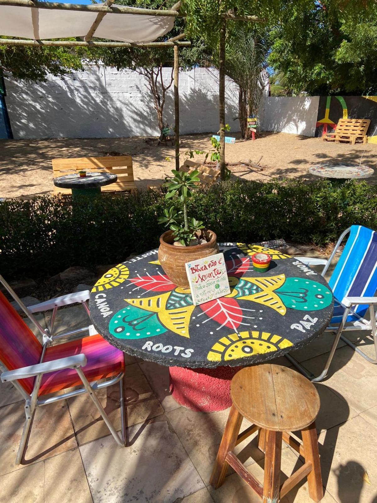 Canoa Roots Hostel & Camping Canoa Quebrada Eksteriør billede